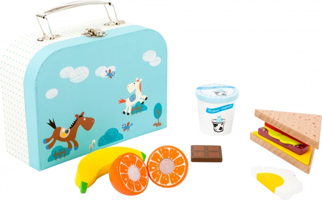 Blue Snack Case Small Foot