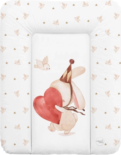 Ceba Baby minkštas vystymo kilimėlis Basic Pierrot 50 × 70 cm