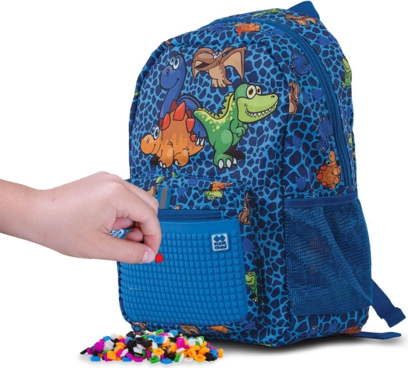 Pixie Crew kids' backpack Dino blue