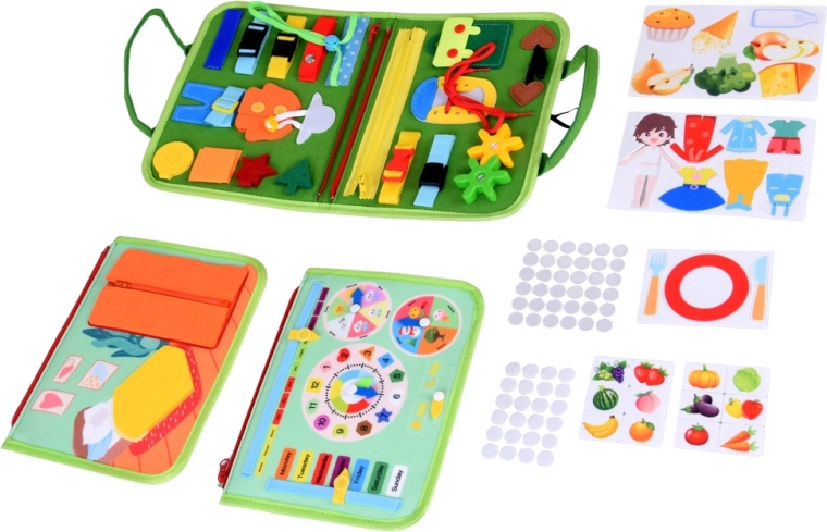 Mokomasis laikrodis, savaitės dienos, orai ir kalendorius