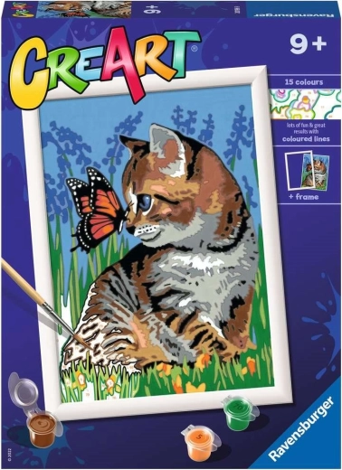 CreArt tapyba pagal skaičius – Geriausi draugai 18 × 24 cm