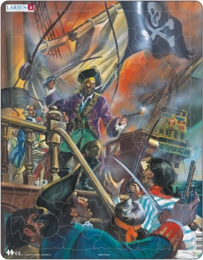 Dėlionė „Piratų“ 85 dalių nuo LARSEN