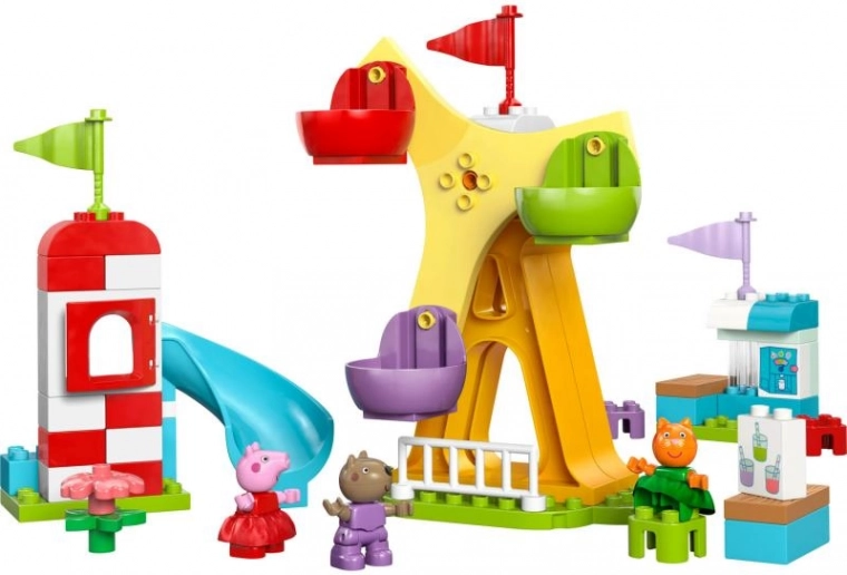 LEGO® DUPLO® Kiaulytė Peppa 10453 Pramogų parkas