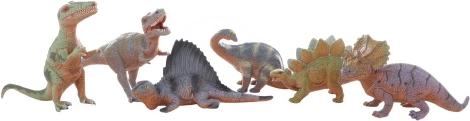 Plastikinių dinozaurų rinkinys, 12 vnt.