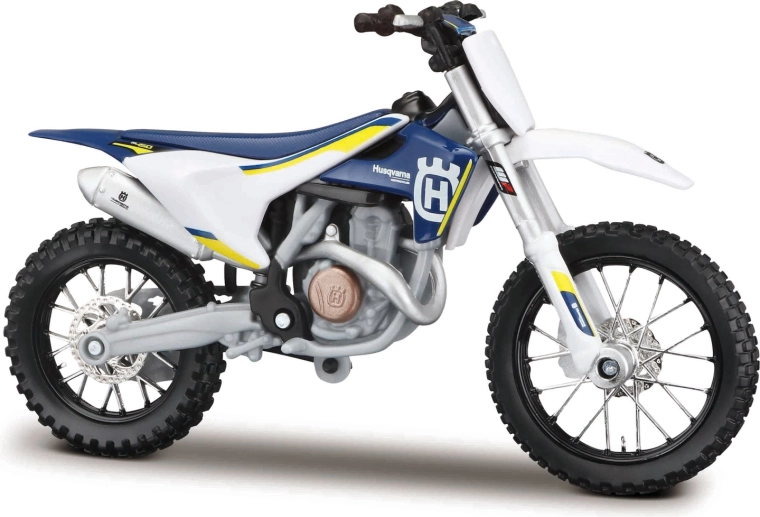 Maisto Husqvarna FC 450 motorcycle model 1:18