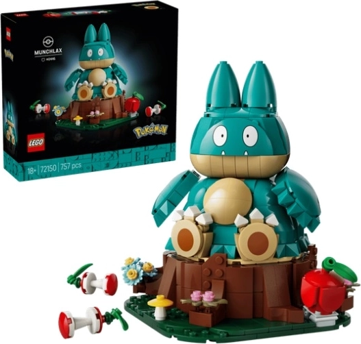 LEGO Pokémon Munchlax – kolekcinis surenkamas modelis