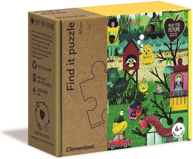 Clementoni Play for Future dėlionė su paveikslėlių paieška – ruduo, 60 detalių