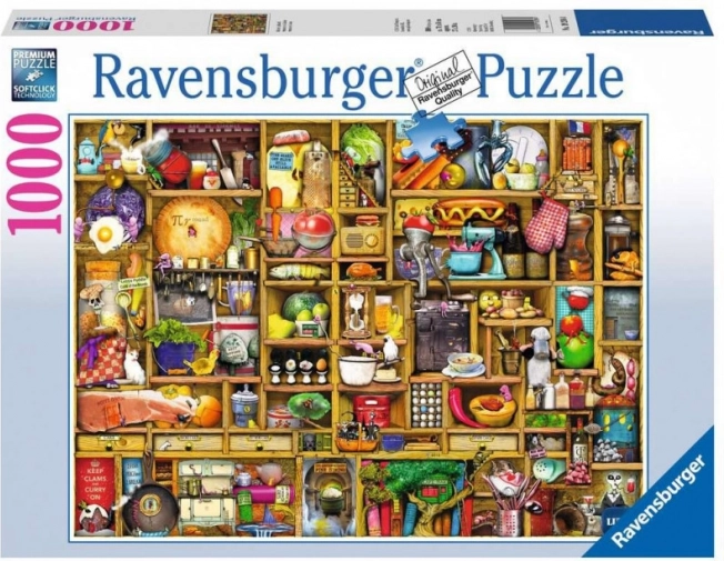 Ravensburger dėlionė „Kuchyňská polička“ 1000 dalių