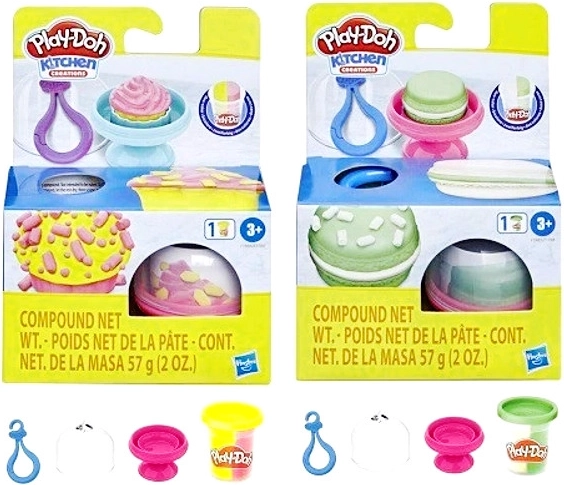 Play-Doh Cupcakes and Macarons – Creative Modeling Compound Baking Set