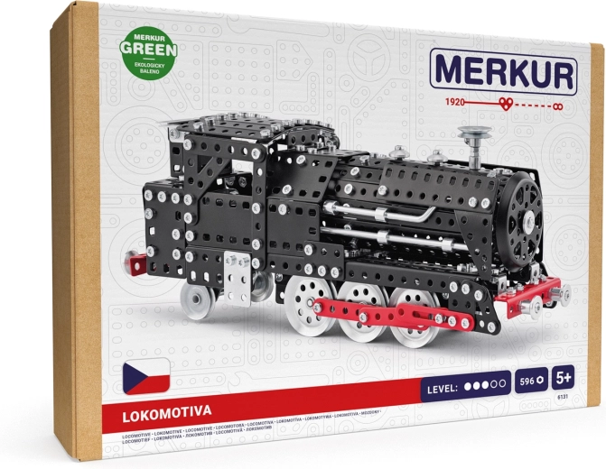 Merkur lokomotyvas – metalinis konstruktorius