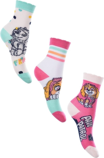 3 porų kojinių rinkinys „Paw Patrol“