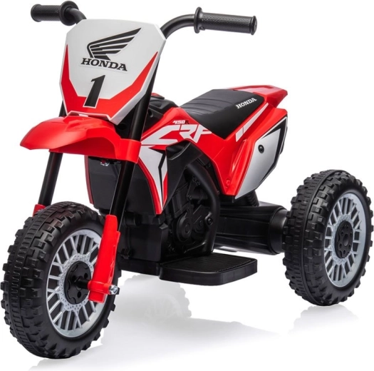 Elektrinis motociklas Milly Mally Honda CRF 450R raudonas