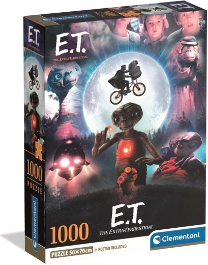 Puzzle CLEMENTONI Cult Movies: E.T. the Extra-Terrestrial 1000 pieces