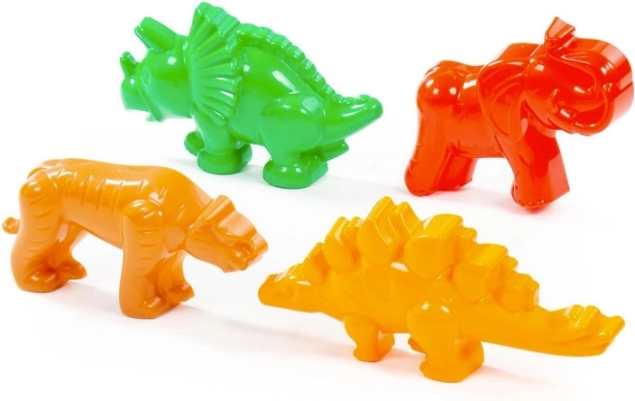 Formelių rinkinys: tigras, dinozaurai ir mamutas