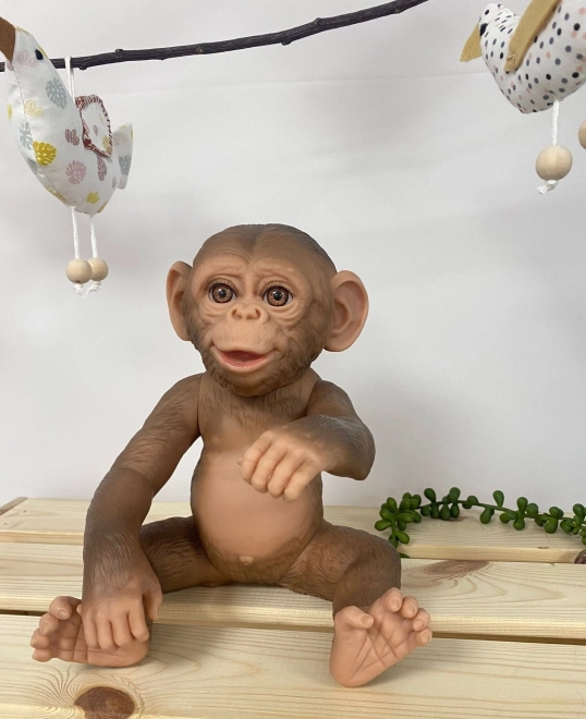 Finely crafted baby monkey doll