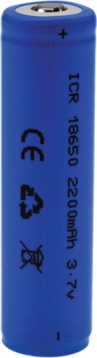 Solight atsarginis ličio jonų akumuliatorius 18650 2200 mAh 3,7 V