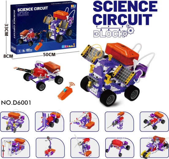 Educational Remote-Controlled Vehicle Construction Kit