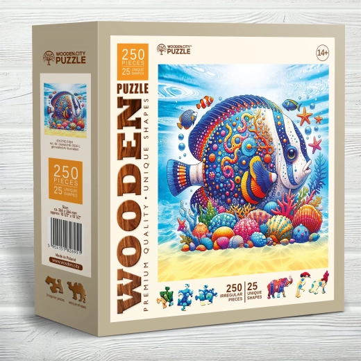 Wooden puzzle Exotic Fish 250 pieces