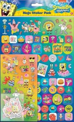 Lipdukai „SpongeBob“ – rinkinys NICKELODEON