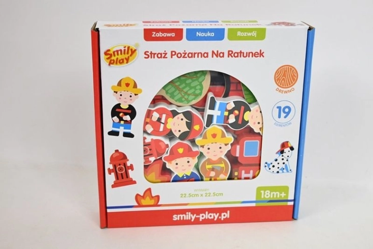 SmilyPl medinė gaisrinė