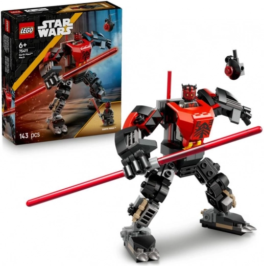 LEGO Star Wars 75411 Dartas Maulas ir jo robotinis kostiumas