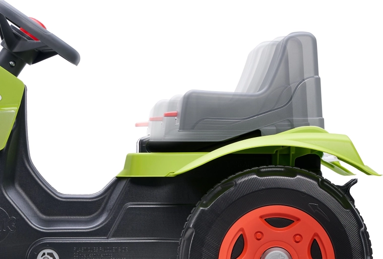 Grows with your child: 3-position seat