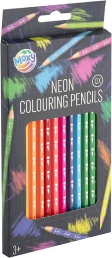 Neon Colored Pencils – Set of 12 Colors