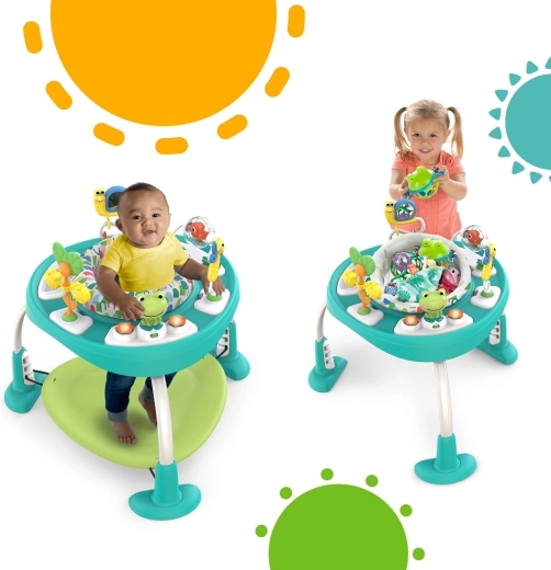 7 interactive toys and a musical frog with lights