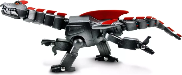 Futuristinis „roboto“ dizainas su ryškiomis detalėmis