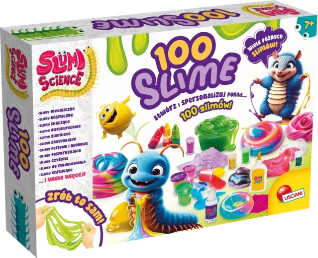 Slumi Science rinkinys 100 slime'ų gamybai