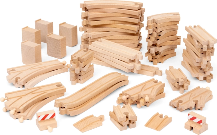 BRIO World Deluxe bėgių rinkinys