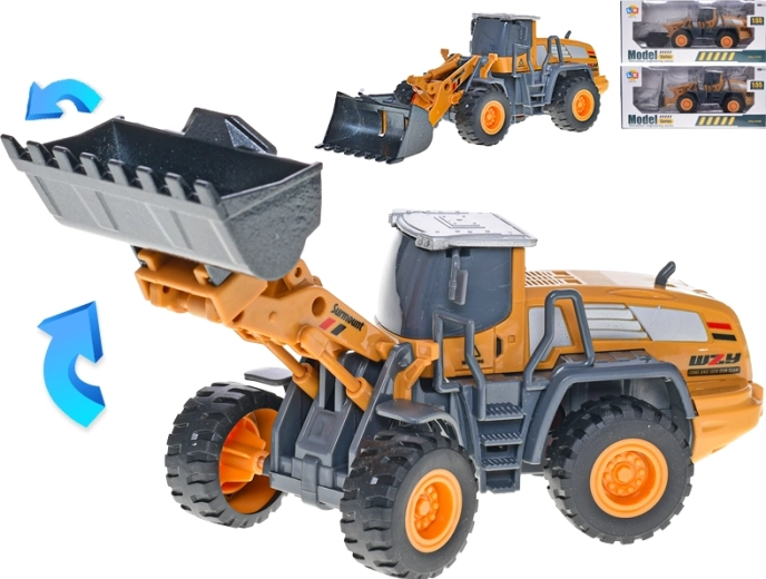 Friction-Powered Construction Vehicle 20 cm