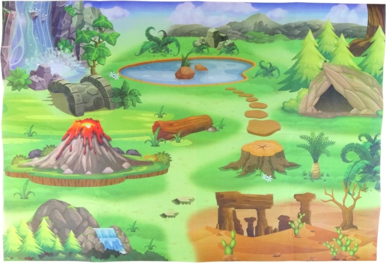 Didelis teminis kilimėlis realistiniam žaidimui