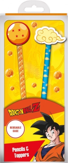 Dragon Ball pencil set with toppers