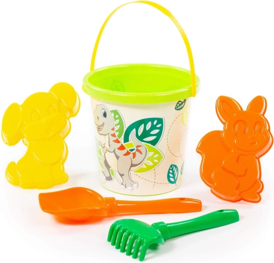 Sand Set with Bucket and Moulds