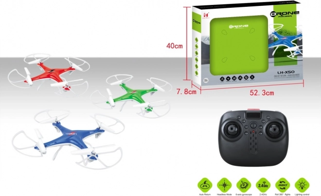 Pioneer Drone with 6-axis Gyroscope and Automatic Return