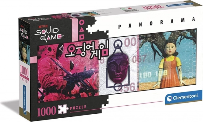 Panoraminė dėlionė CLEMENTONI Netflix Squid Game 1000 dalių