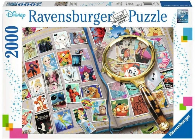 Puzzle 2000 pieces Stamp Collection