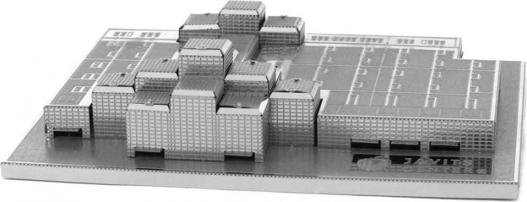 Metal Earth 3D dėlionė Jacob Javits kongresų centras