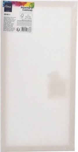 Tapybinė drobė ant porėmio (blind rėmo) 20 × 40 cm