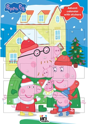 Peppa Pig Sticker Advent Calendar