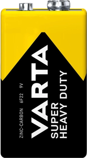 VARTA SuperLife 9V baterija 6F22 cinko