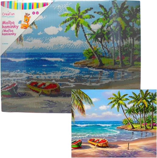 Deimantinis tapymas – oazė 40 × 50 cm
