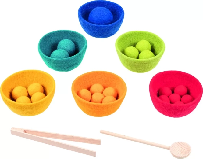 Goki Sorting Wool Balls