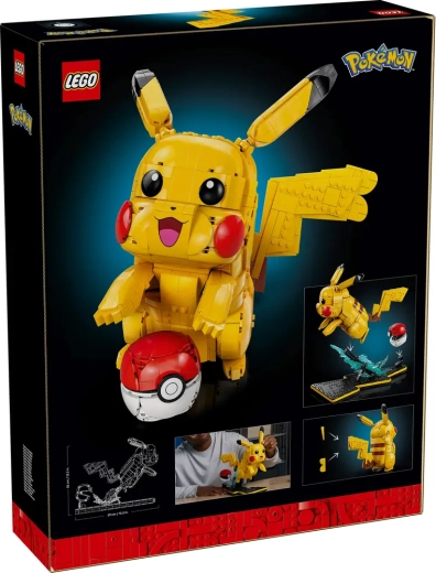 Iconic display model of Pikachu with Poké Ball