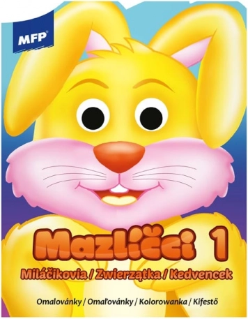 MFP Pets Coloring Book with Googly Eyes