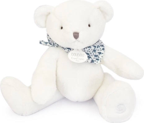 Pliušinis meškiukas su šalikėliu 25 cm – DOUDOU