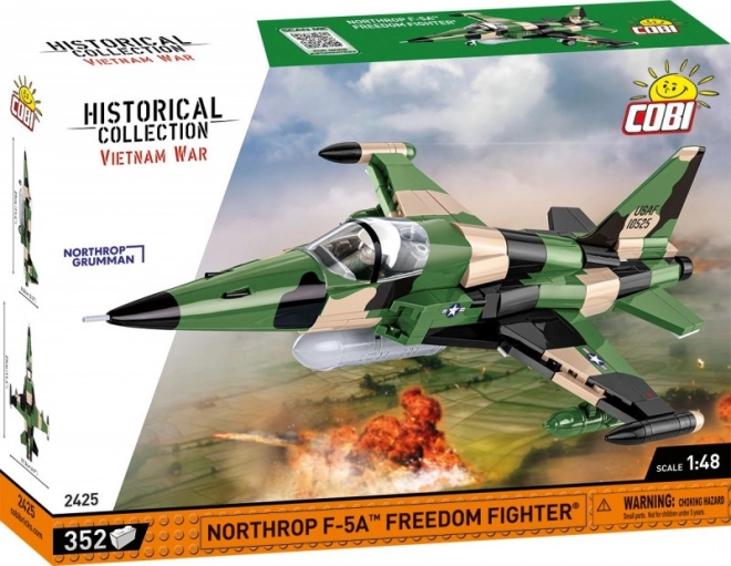 Lėktuvo „Northrop F–5A Freedom Fighter“ konstruktorius iš kaladėlių