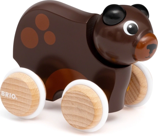 BRIO Funny Rolling Bear Toy
