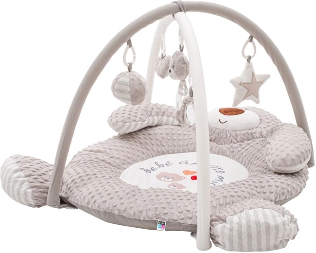 Minkšta minky medžiaga su 3D struktūra maksimaliai komfortui